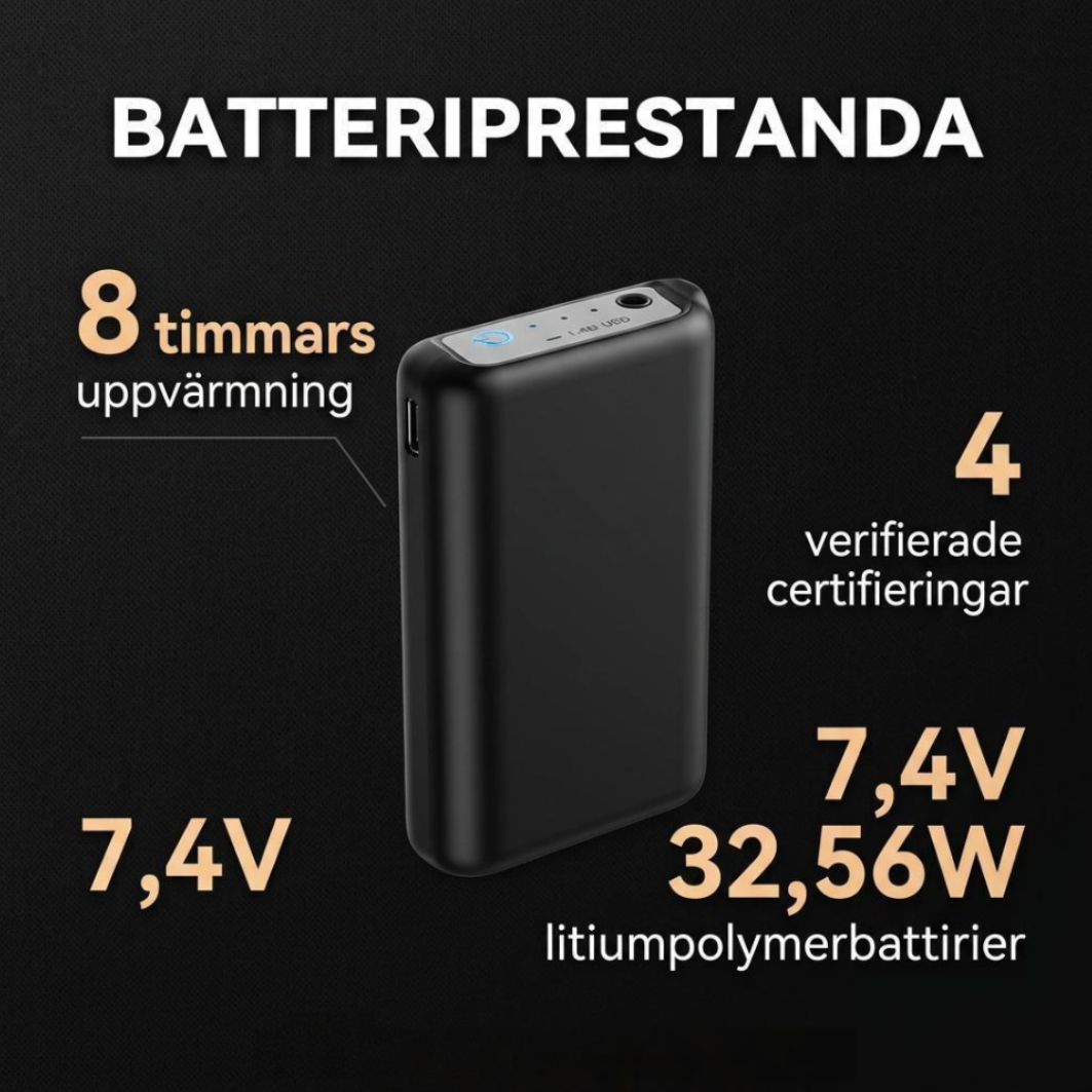 HeatWear - Elektriskt Uppvärmd Strumpor