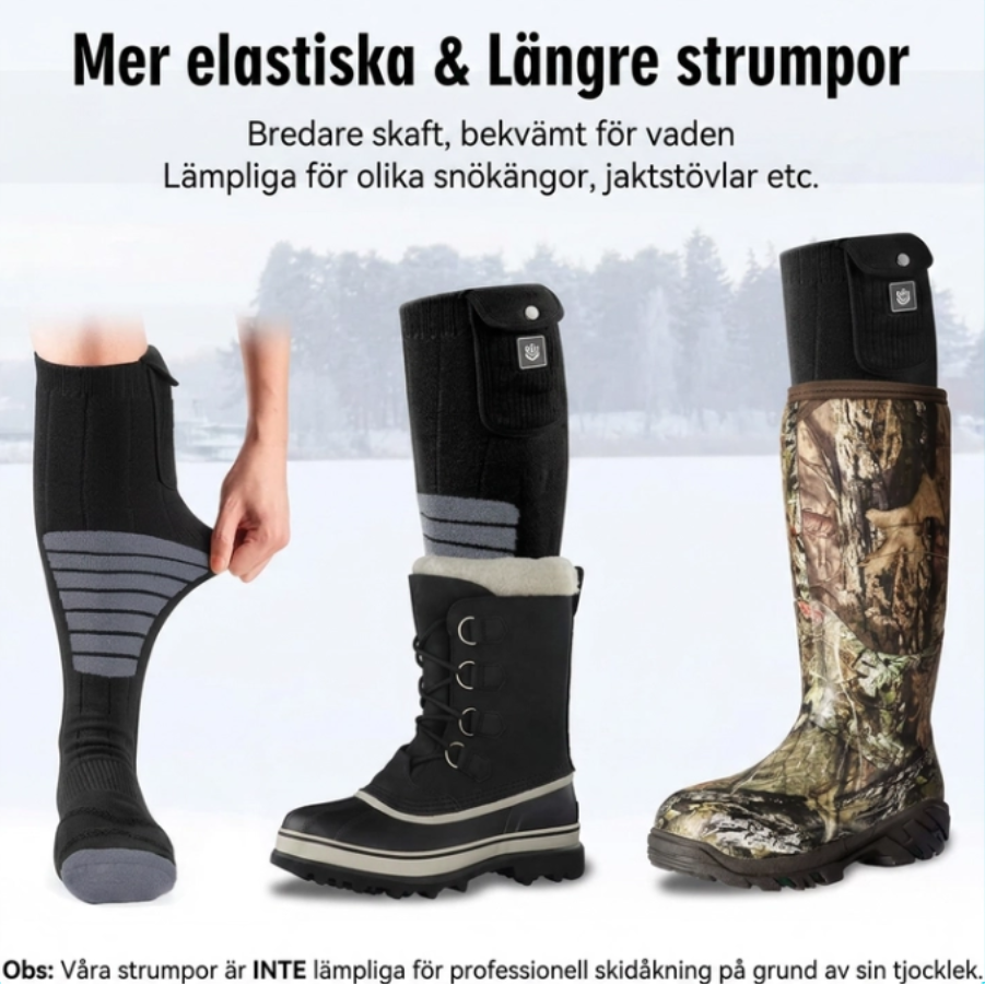 HeatWear - Elektriskt Uppvärmd Socks