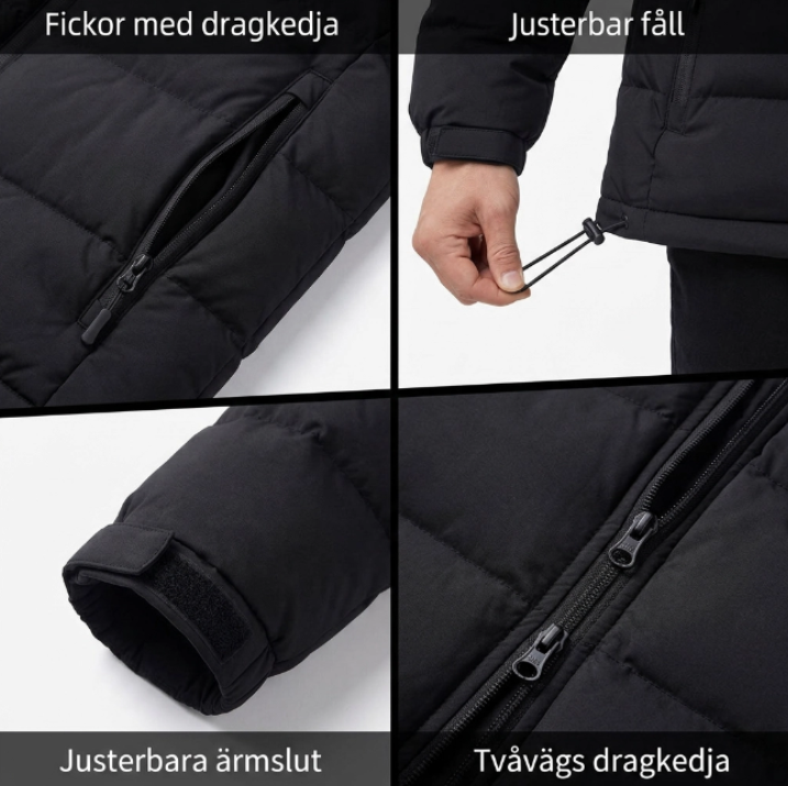 HeatWear - Elektriskt Uppvärmd Jacka För Män
